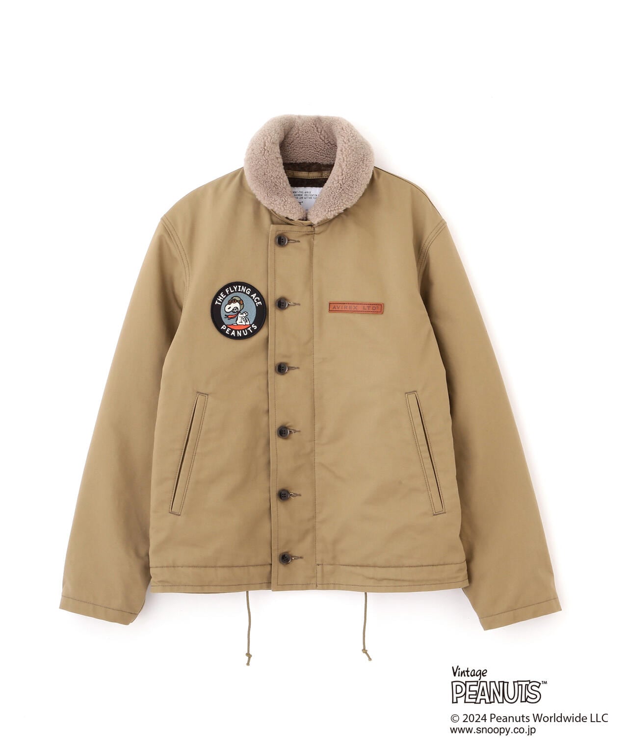 《AVIREX × PEANUTS》N-1 "FLYING ACE" / N-1 "フライング エース" / ピーナッツ / アヴィレックス