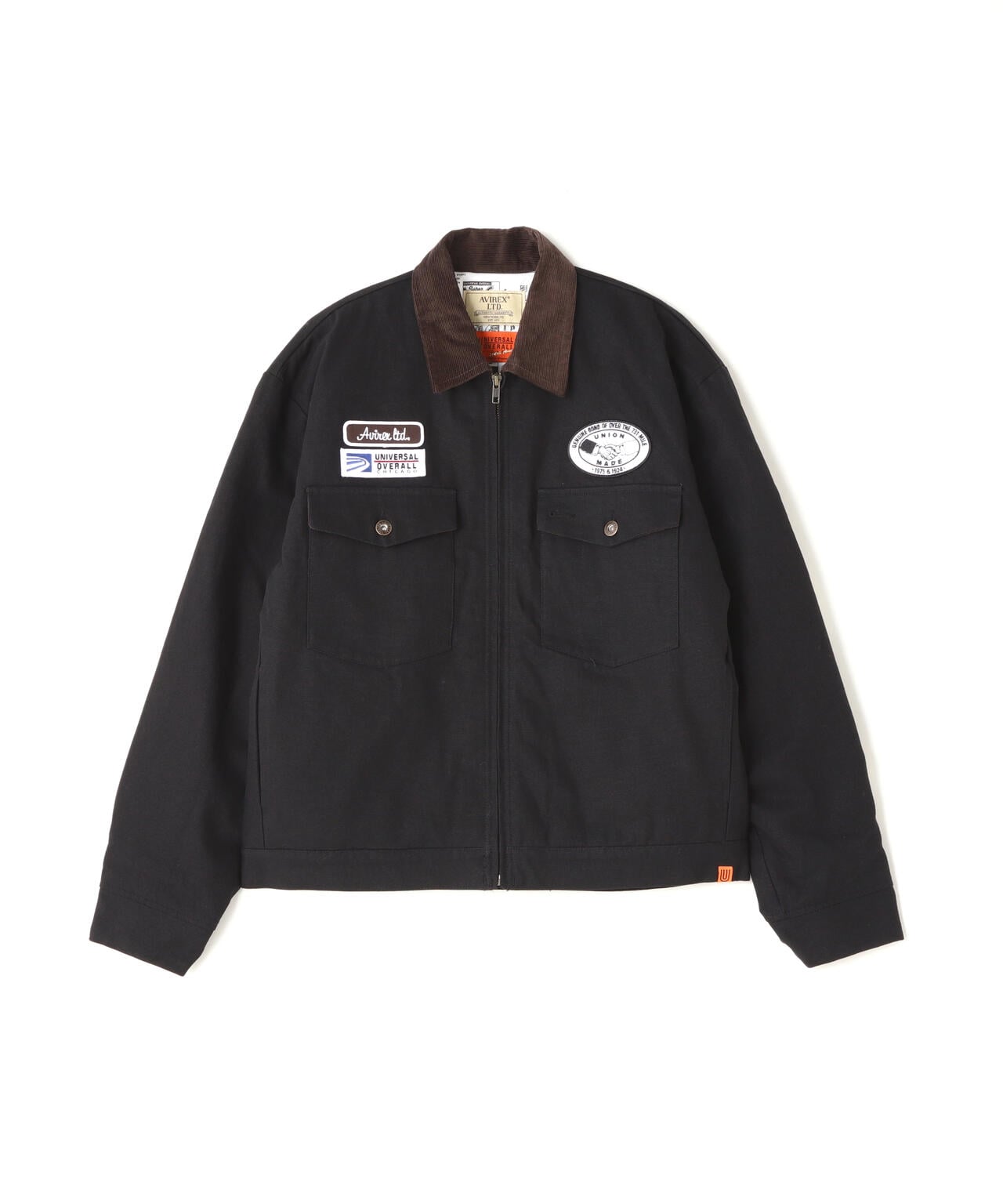 《AVIREX × UNIVERSAL OVERALL》 WORK JACKET / ワークジャケット / アヴィレックス / ユニバーサル