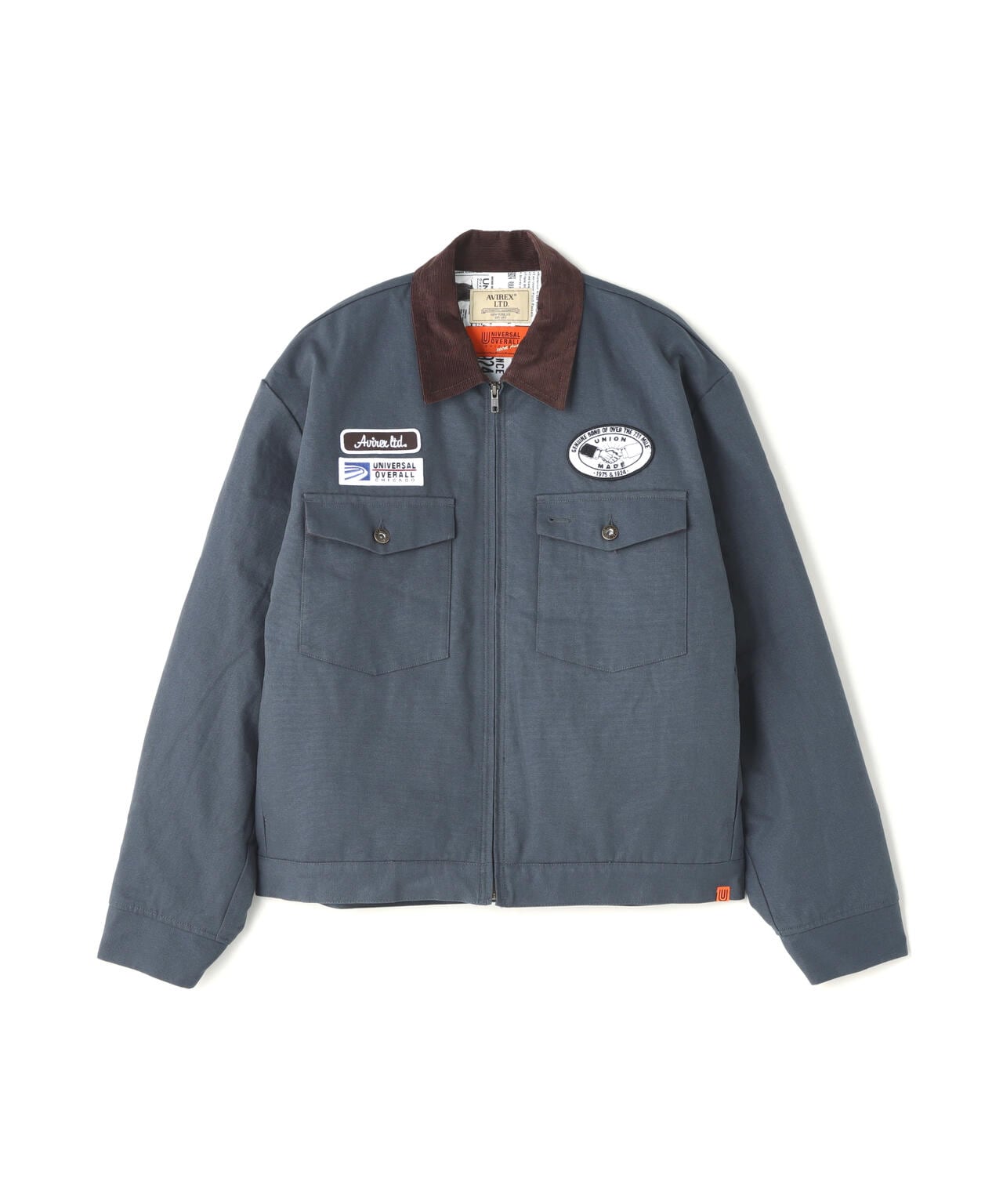 《AVIREX × UNIVERSAL OVERALL》 WORK JACKET / ワークジャケット / アヴィレックス / ユニバーサル