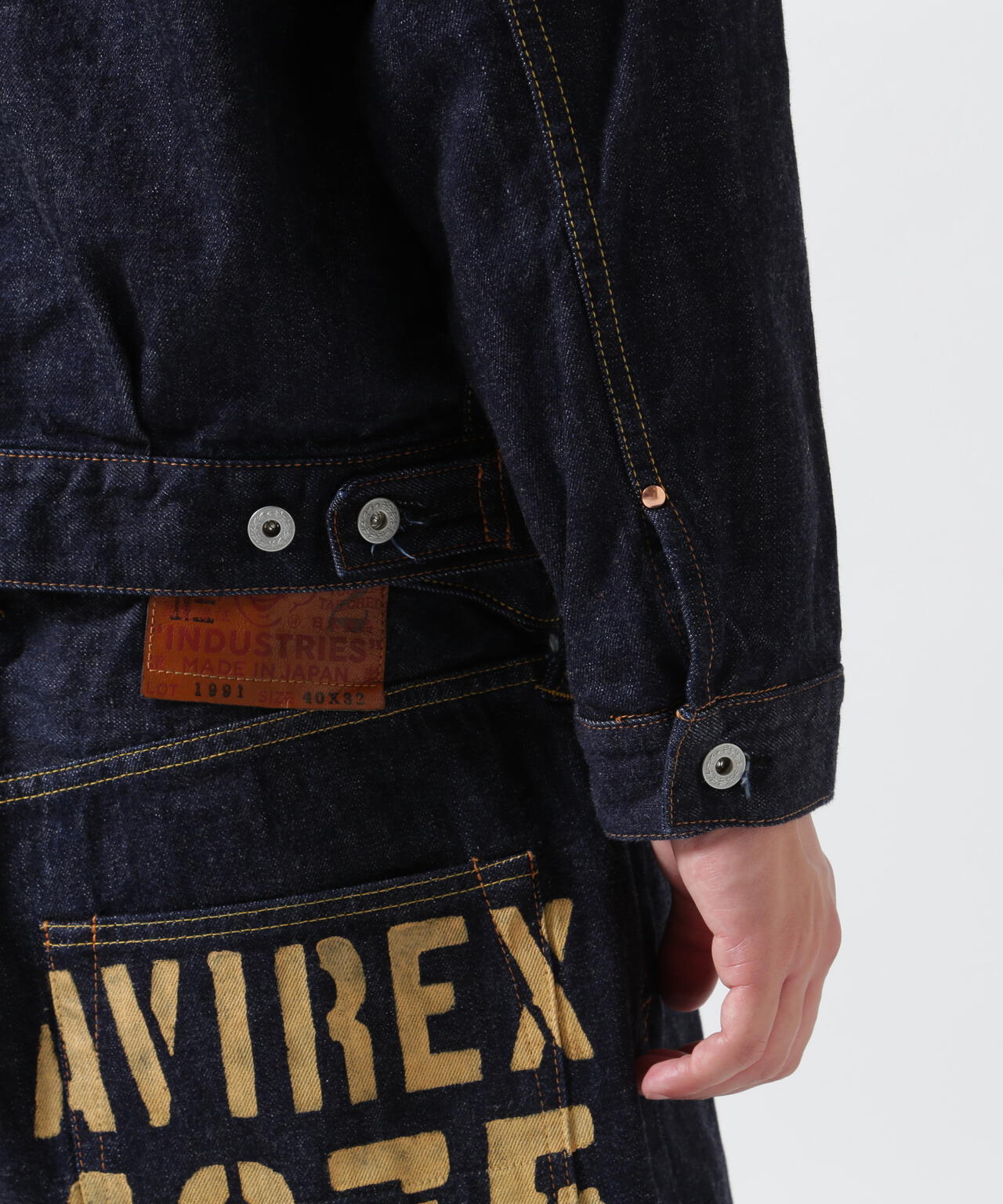 《AVIREX × YAMANE INDUSTRIES》Lot.2507 No.2 DENIM JACKET / デニムジャケット 