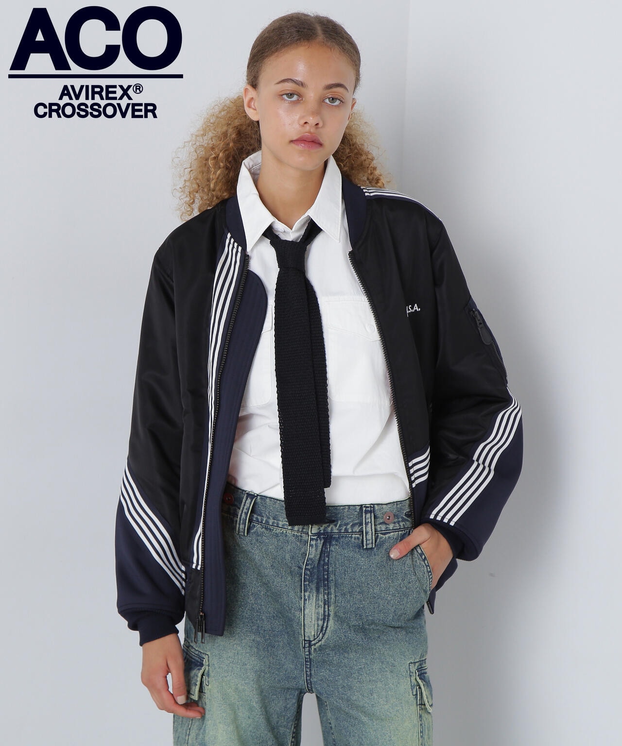 《CROSSOVER》MA-1 / MA-1 クロスオーバー(Women's)