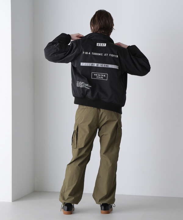 《直営店限定》STENCIL JKT "HAT IN THE RING"/ステンシルジャケット