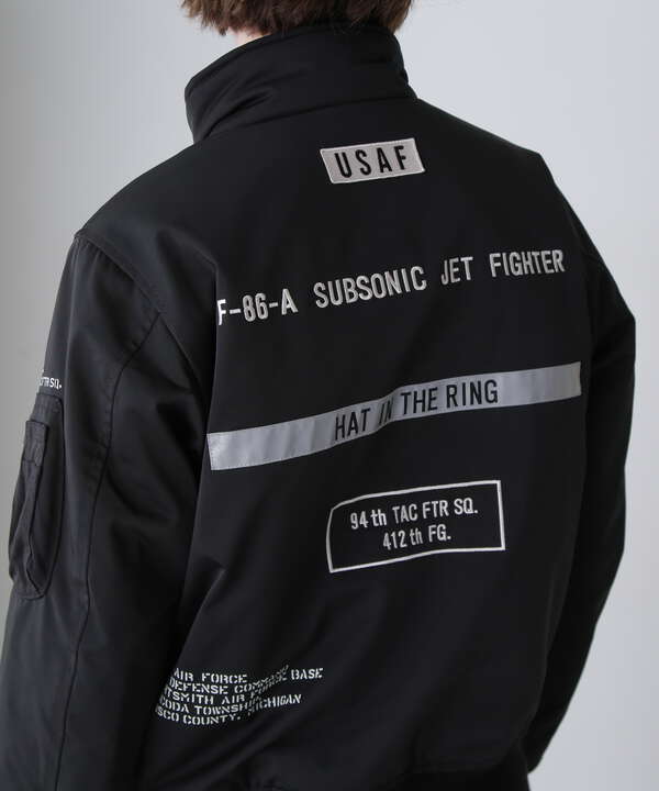 《直営店限定》STENCIL JKT "HAT IN THE RING"/ステンシルジャケット