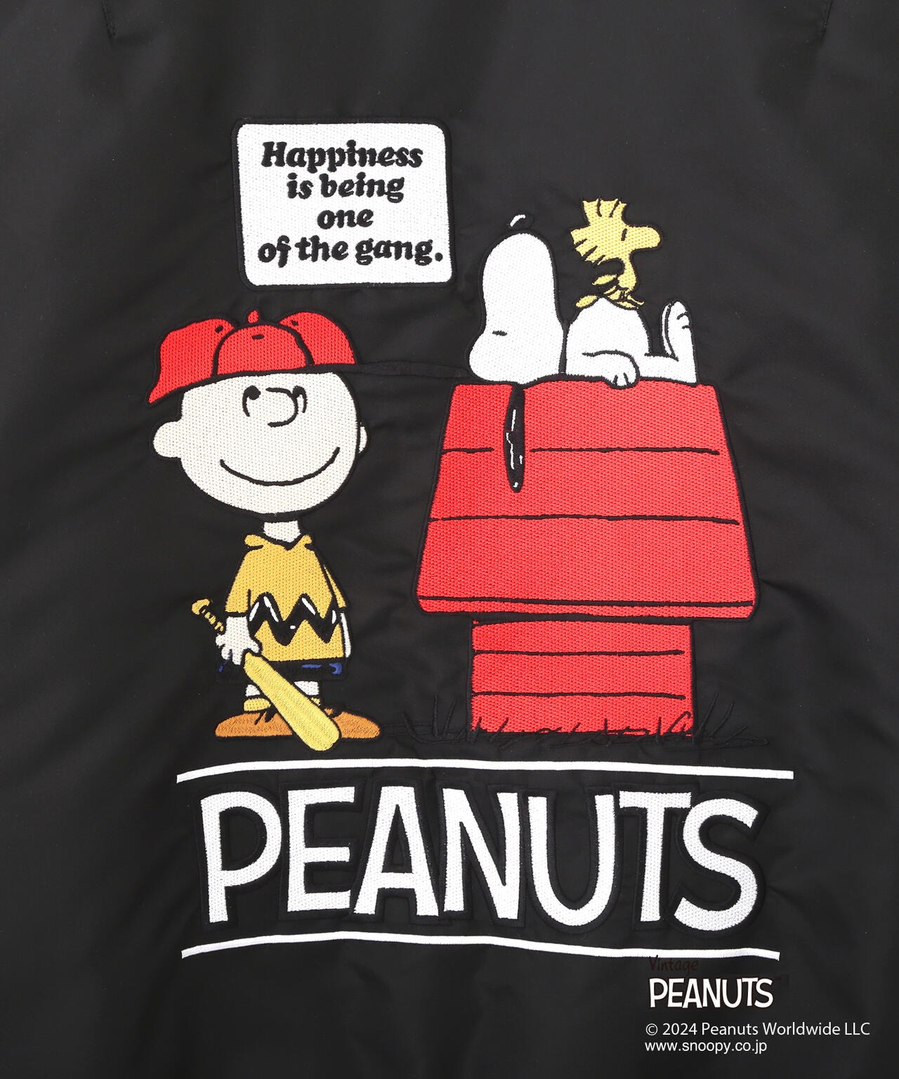 《AVIREX×PEANUTS》Charlie Brown MA-1/アヴィレックス×ピーナッツ チャーリーブラウン MA-1