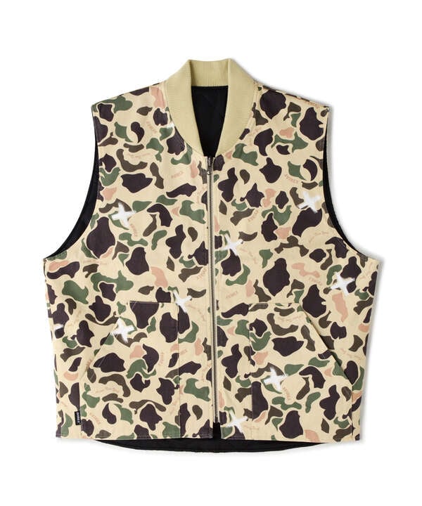 REVERSIBLE DUCK CAMO VEST / リバーシブル ダックカモ ベスト / AVIREX / アヴィレックス