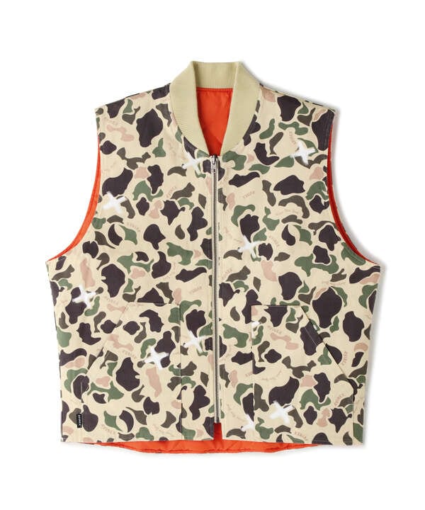 REVERSIBLE DUCK CAMO VEST / リバーシブル ダックカモ ベスト / AVIREX / アヴィレックス