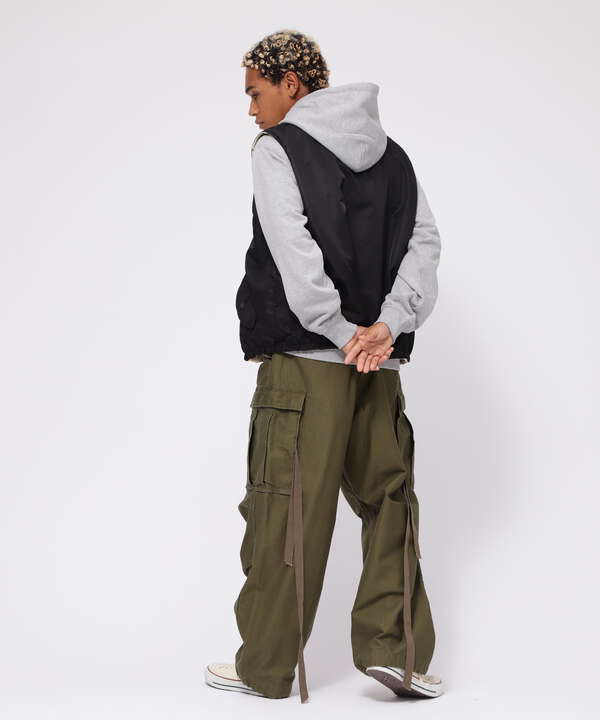 《直営店限定》REVERSIBLE FLEECE CAMO VEST / リバーシブル フリース