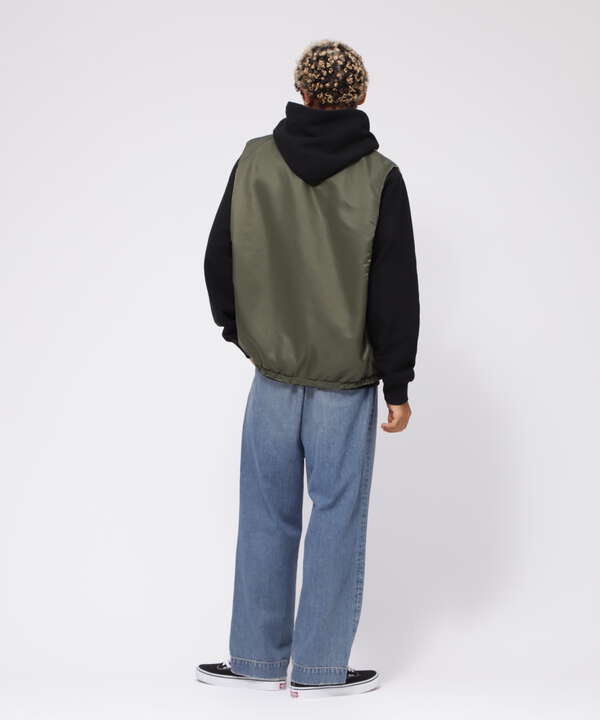 《直営店限定》REVERSIBLE FLEECE CAMO VEST / リバーシブル フリース