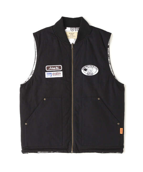 《AVIREX × UNIVERSAL OVERALL》 WORK VEST / ワークベスト / アヴィレックス / ユニバーサルオーバー