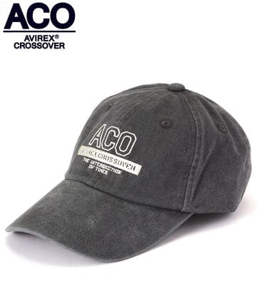 《CROSSOVER》ACO LOGO LOW CAP / アヴィレックス クロスオーバー ロウ キャップ / AVIREX