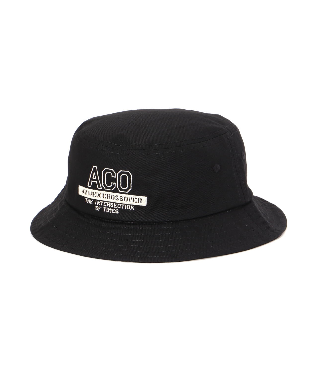 《CROSSOVER》ACO LOGO BUCKET HAT / アヴィレックス クロスオーバー バスケットハット / AVIREX