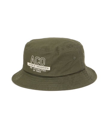 《CROSSOVER》ACO LOGO BUCKET HAT / アヴィレックス クロスオーバー バスケットハット / AVIREX