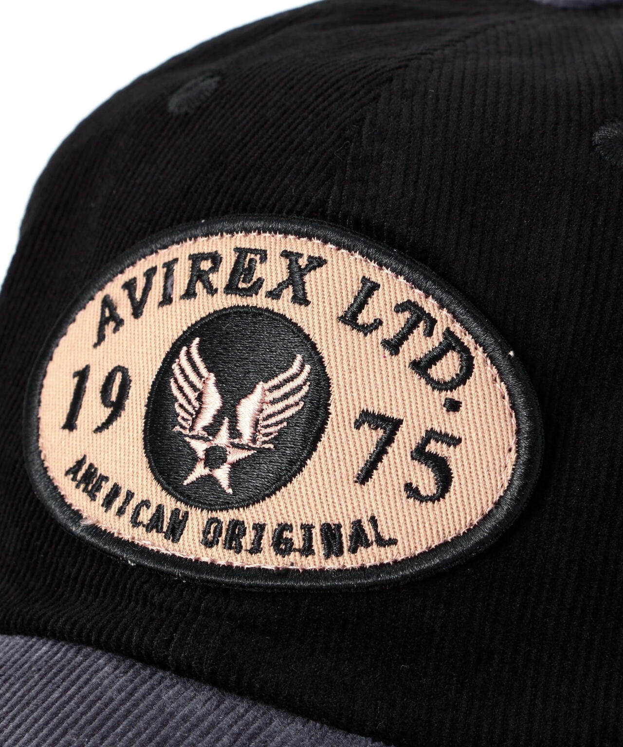 WAPPEN CORDUROY LOW CAP / ワッペン コーデュロイ ロウ キャップ / AVIREX / アヴィレックス