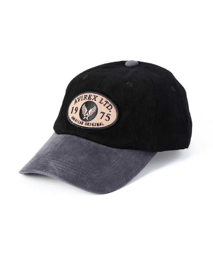 WAPPEN CORDUROY LOW CAP / ワッペン コーデュロイ ロウ キャップ / AVIREX / アヴィレックス