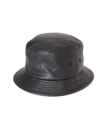 SYNTHETIC LEATHER BUCKET HAT / 合成皮革 バケットハット / AVIREX / アヴィレックス