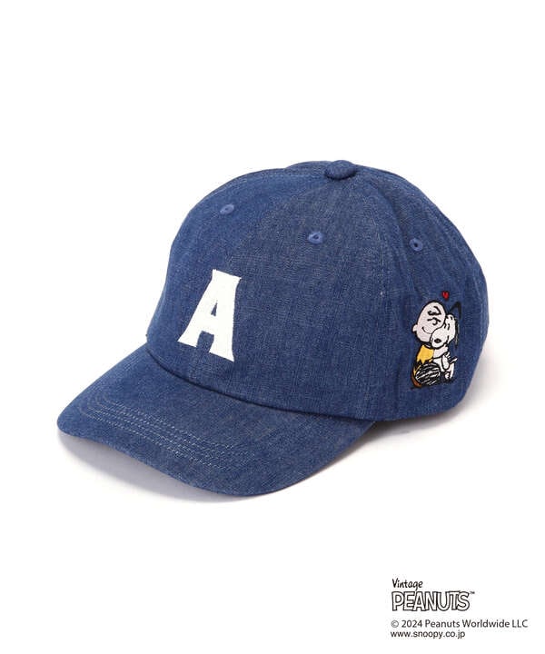 《AVIREX×PEANUTS》DENIM CAP/アヴィレックス×ピーナッツ デニムキャップ