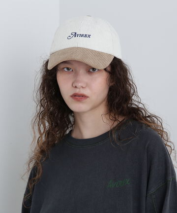 【直営店限定】CORDUROY LOGO CAP/コーデュロイロゴキャップ