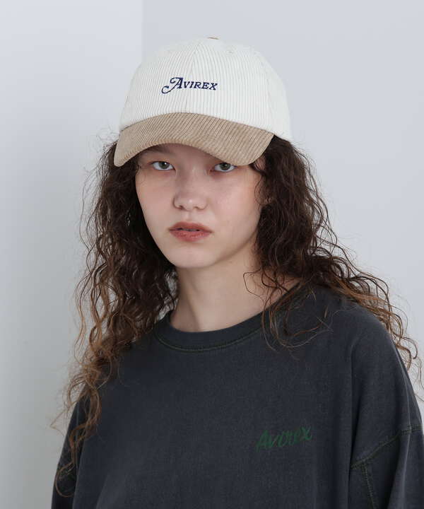 【直営店限定】CORDUROY LOGO CAP/コーデュロイロゴキャップ