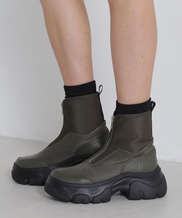 《直営店限定》FRONT ZIP BOOTS/フロントジップブーツ