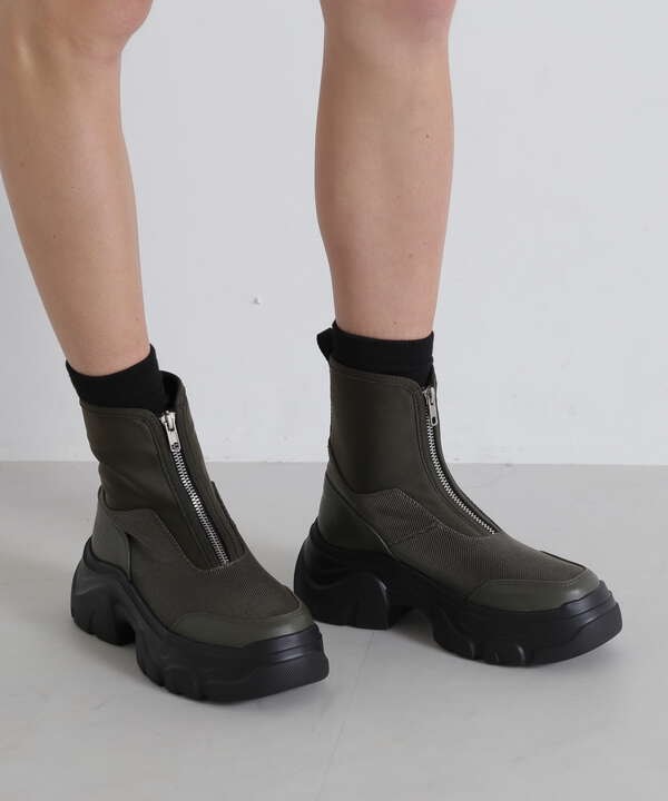 《直営店限定》FRONT ZIP BOOTS/フロントジップブーツ