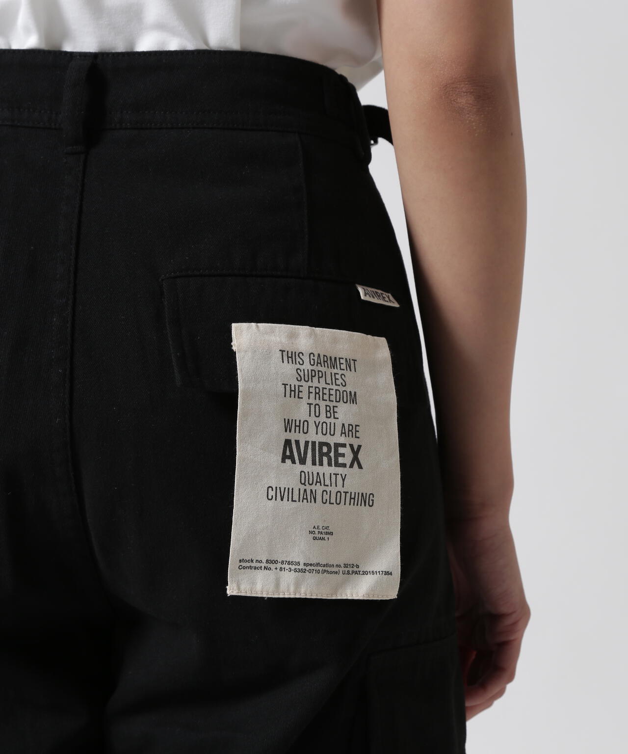 AVIREX アビレックス 6126129 BASIC FATIGUE PANTS ベーシック
