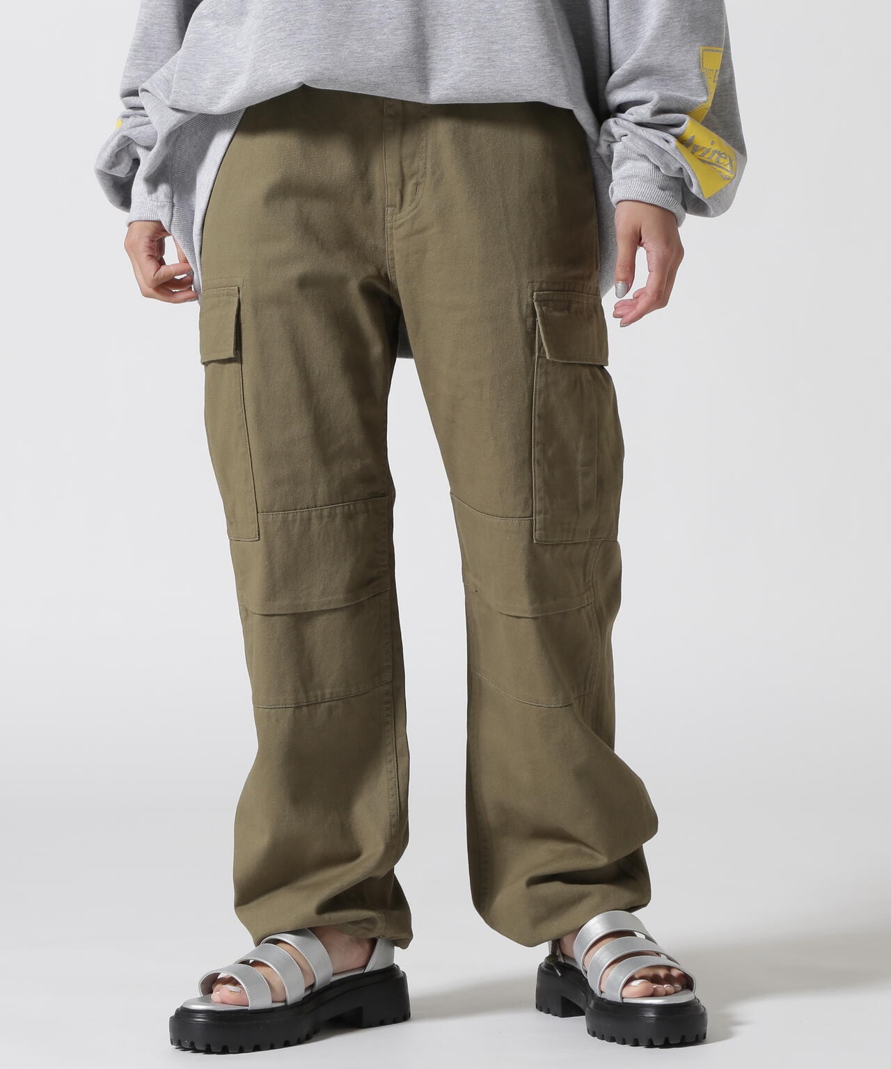 直営店限定》COTTON CARGO PANTS/コットンカーゴパンツ AVIREX アヴィレックス US ONLINE  STORE（US オンラインストア）