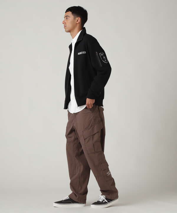 FATIGUE STAND ZIPUP SWEAT / ファティーグ ジップアップ スウェット  / AVIREX / アヴィレックス