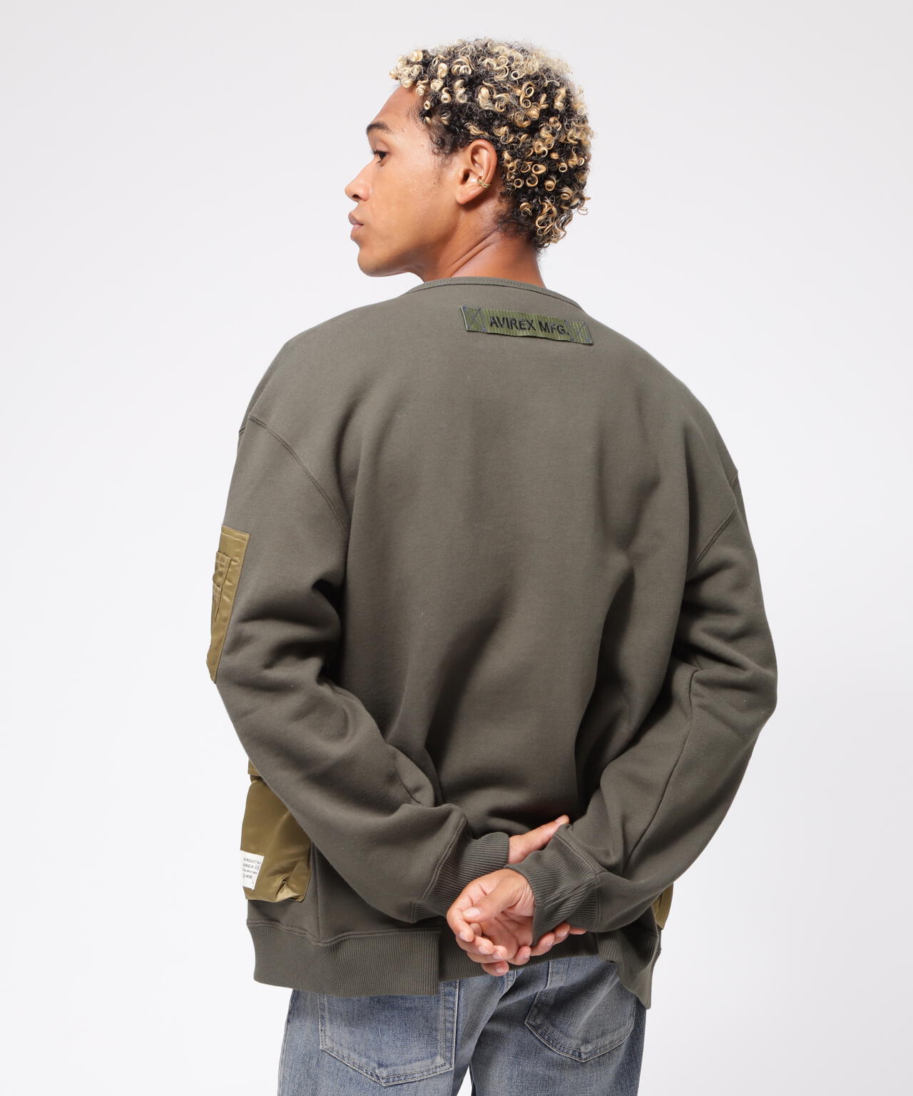 《WEB&DEPOT限定》TACTICAL CARDIGAN / タクティカル カーディガン / AVIREX / アヴィレックス