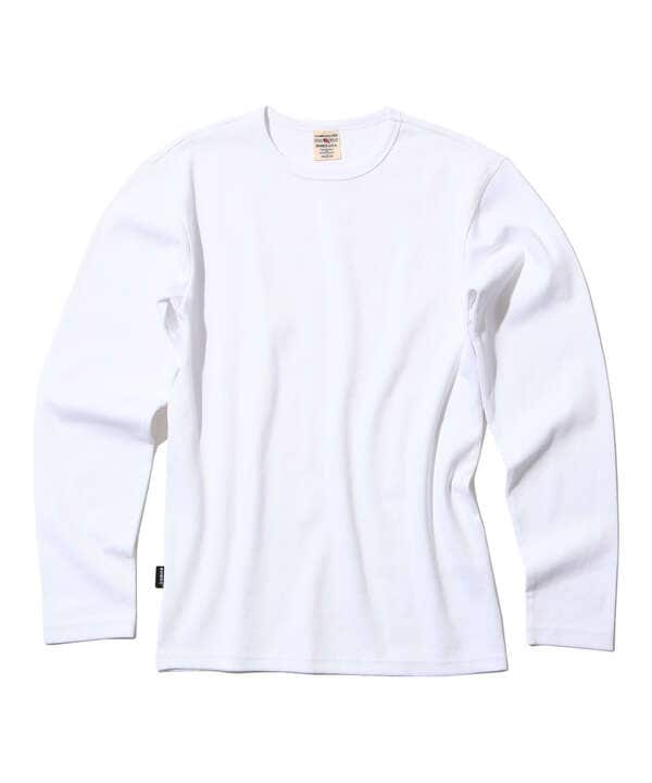 《DAILY/デイリー》RIB L/S CREW NECK T-SHIRT/リブ 長袖 クルーネック Tシャツ  デイリーウェア