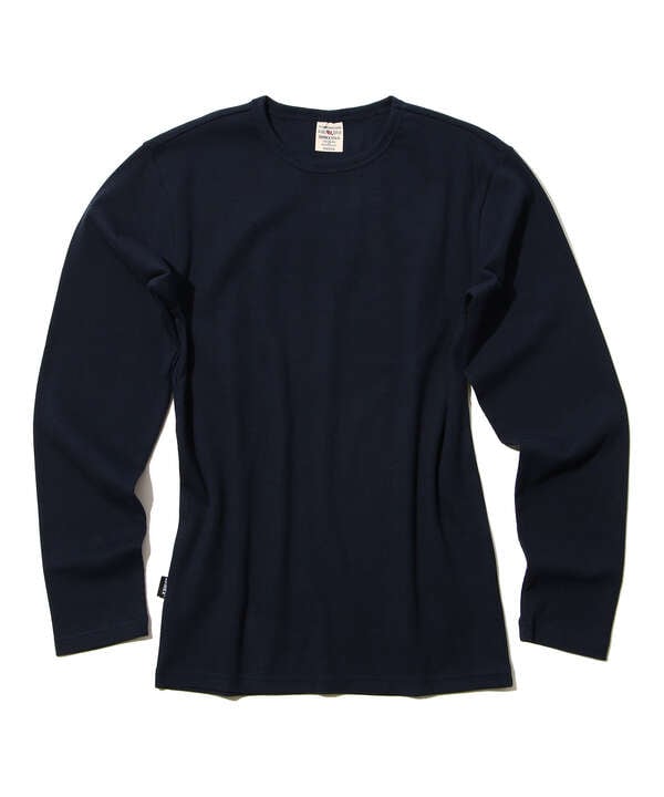 《DAILY/デイリー》RIB L/S CREW NECK T-SHIRT/リブ 長袖 クルーネック Tシャツ  デイリーウェア