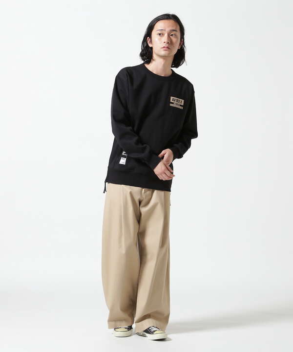 《WEB&DEPOT限定》BONDING　CREW　SWEAT/ボンディングクルースウェット