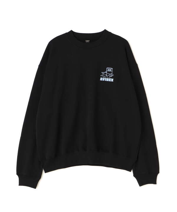 《WEB&DEPOT限定》FLIGHT MECHANIC CREW NECK SWEAT / フライト メカニック クルーネック スウェット