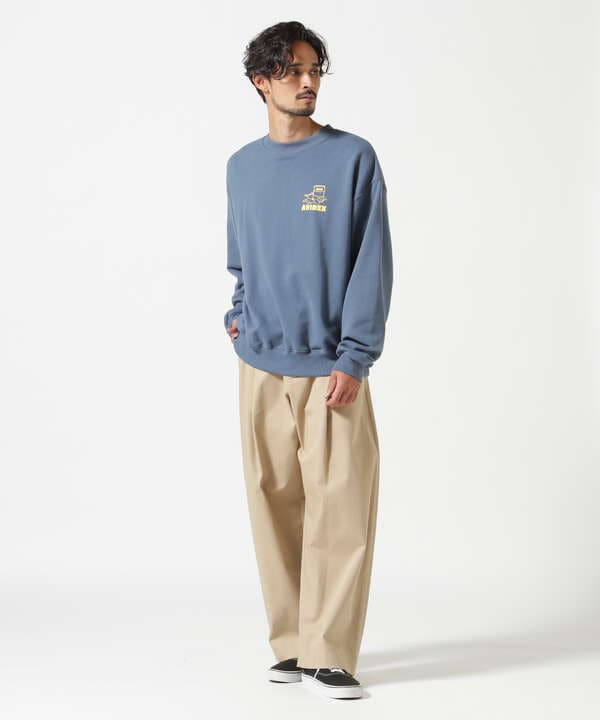 《WEB&DEPOT限定》FLIGHT MECHANIC CREW NECK SWEAT / フライト メカニック クルーネック スウェット