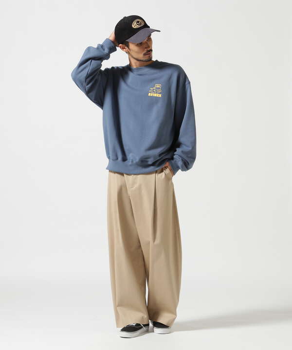 《WEB&DEPOT限定》FLIGHT MECHANIC CREW NECK SWEAT / フライト メカニック クルーネック スウェット