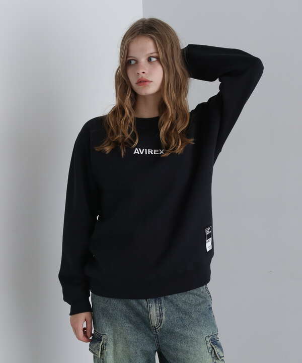 【WEB&DEPOT限定】ロゴ クルースウェット/ A STAR LOGO CREW SWEAT