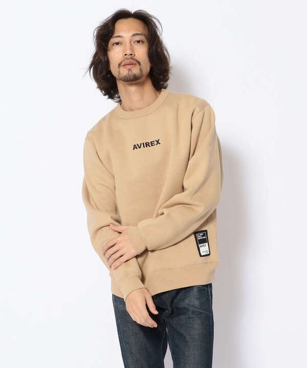 【WEB&DEPOT限定】ロゴ クルースウェット/ A STAR LOGO CREW SWEAT