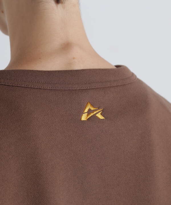 【WEB&DEPOT限定】ロゴ クルースウェット/ A STAR LOGO CREW SWEAT