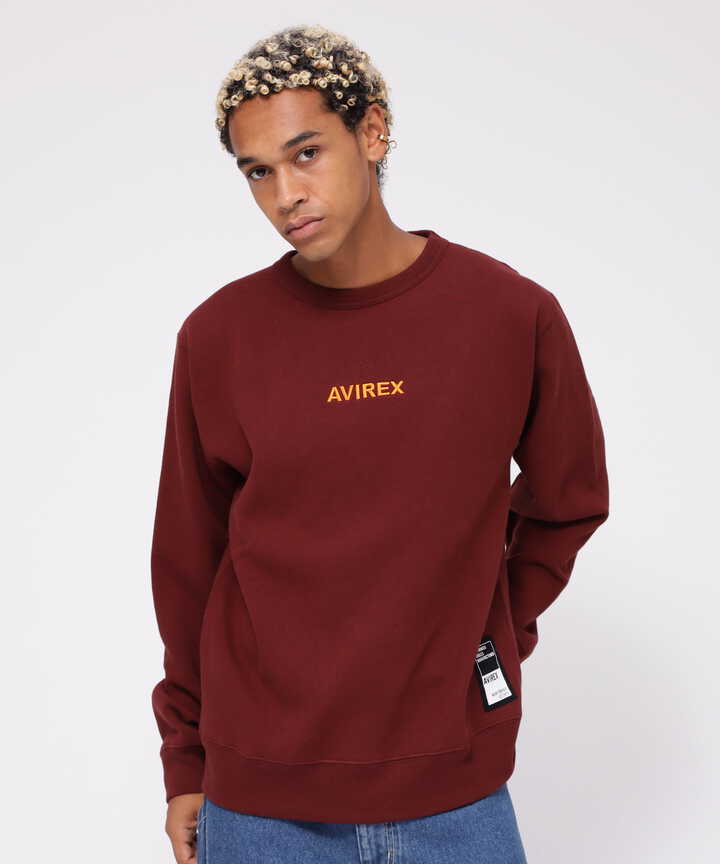 【WEB&DEPOT限定】ロゴ クルースウェット/ A STAR LOGO CREW SWEAT