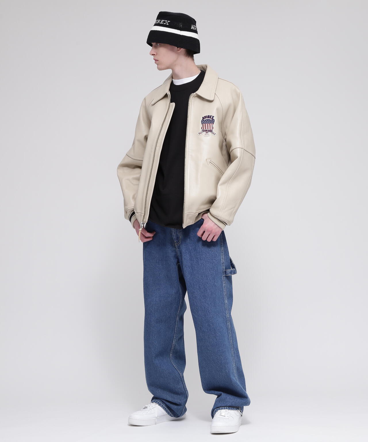 SIGNATURE VARSITY JACKET/シグネチャー バーシティー ジャケット/AVIREX/アヴィレックス