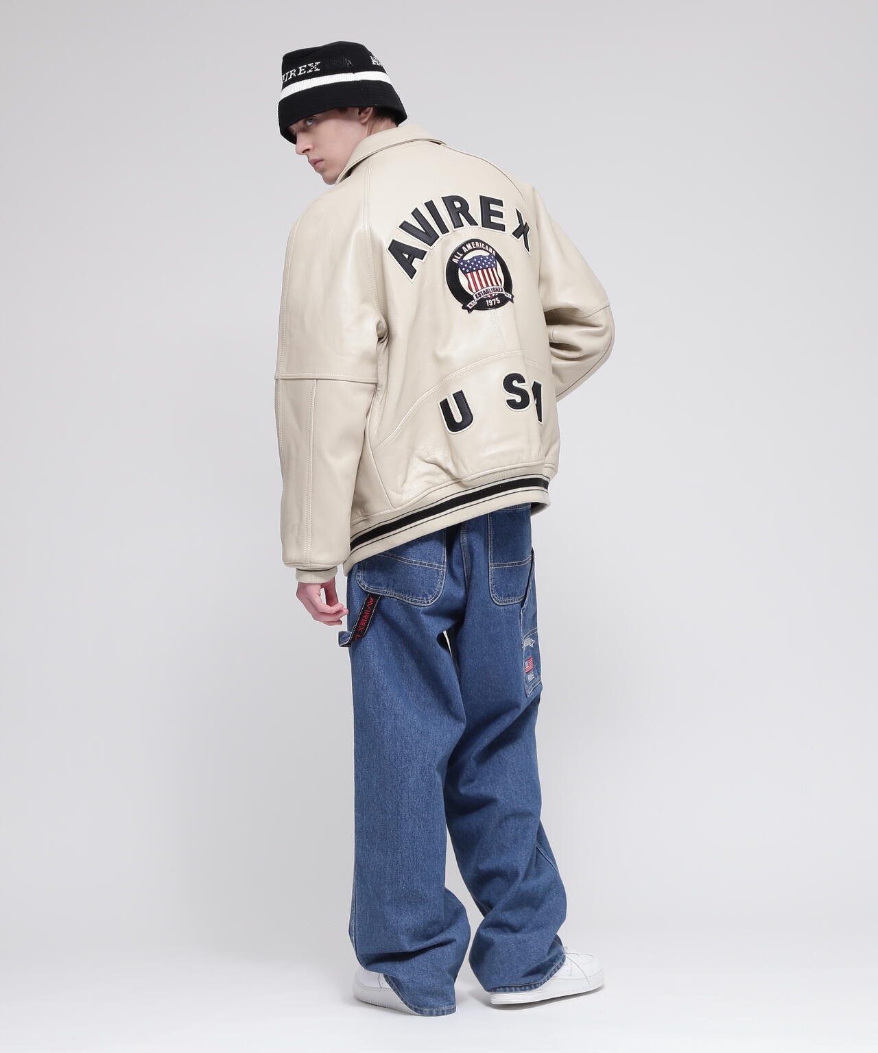 SIGNATURE VARSITY JACKET/シグネチャー バーシティー ジャケット/AVIREX/アヴィレックス