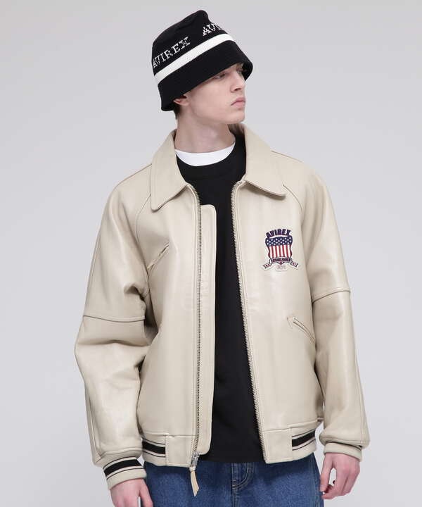 SIGNATURE VARSITY JACKET/シグネチャー バーシティー ジャケット/AVIREX/アヴィレックス