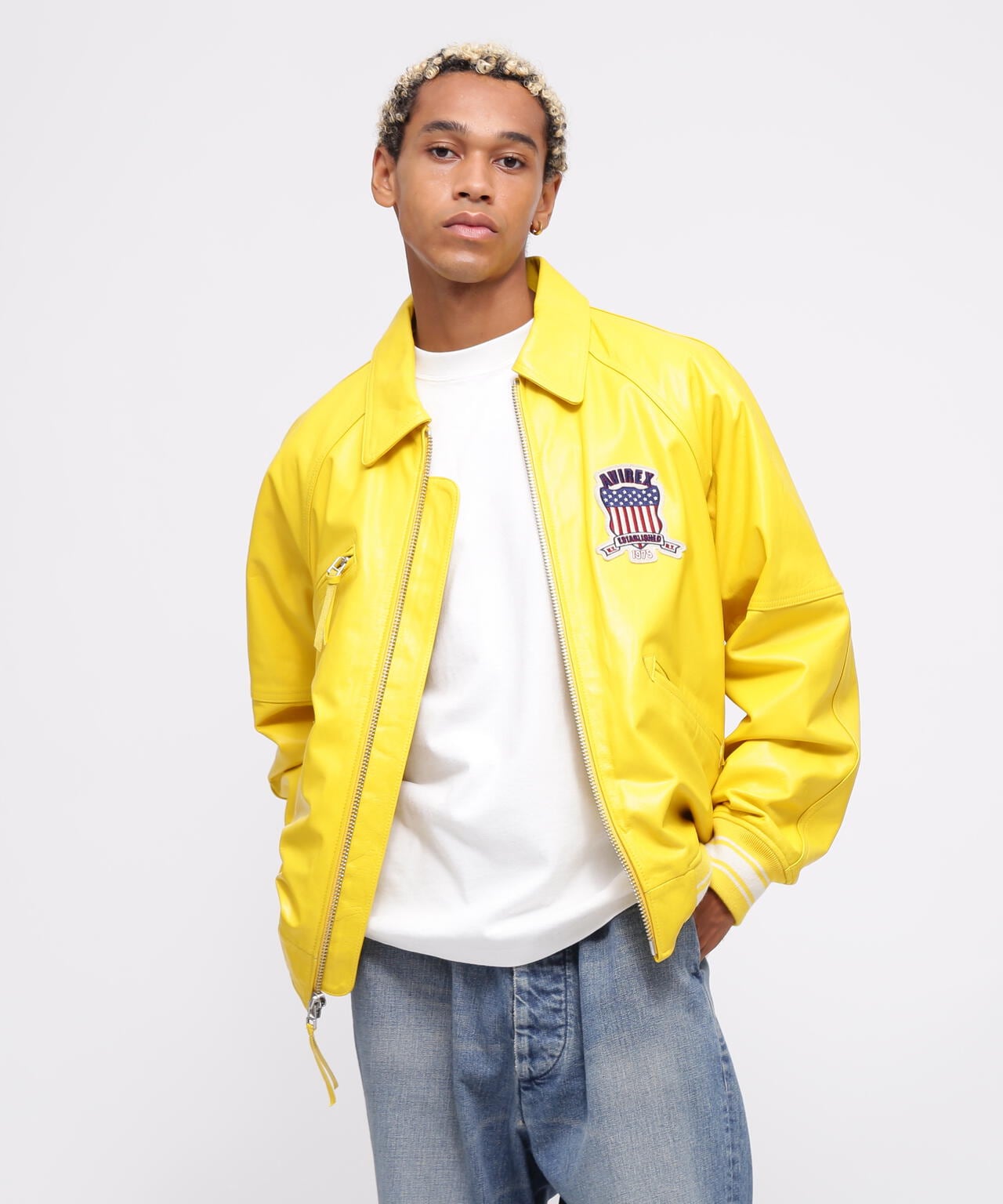 LIGHT SIGNATURE VARSITY JACKET/ライト シグネチャー バーシティー ジャケット