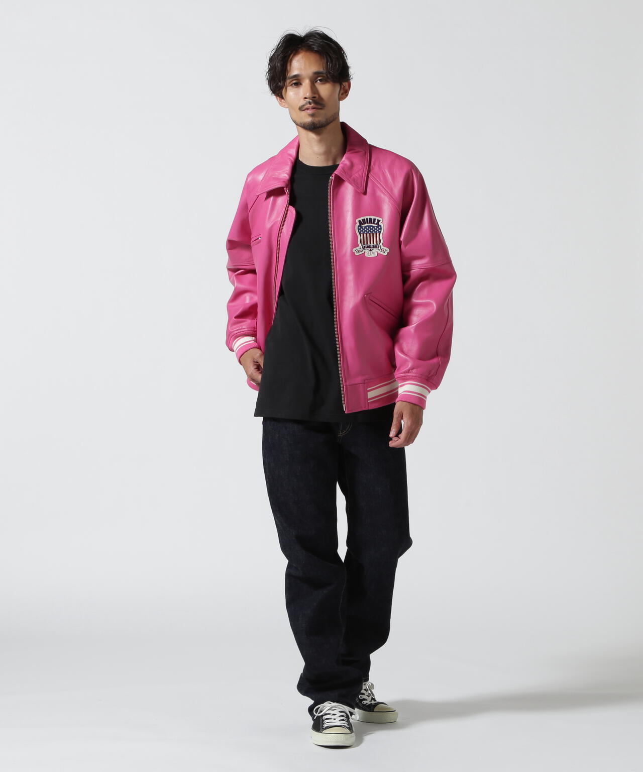 LIGHT SIGNATURE VARSITY JACKET/ライト シグネチャー バーシティー ジャケット