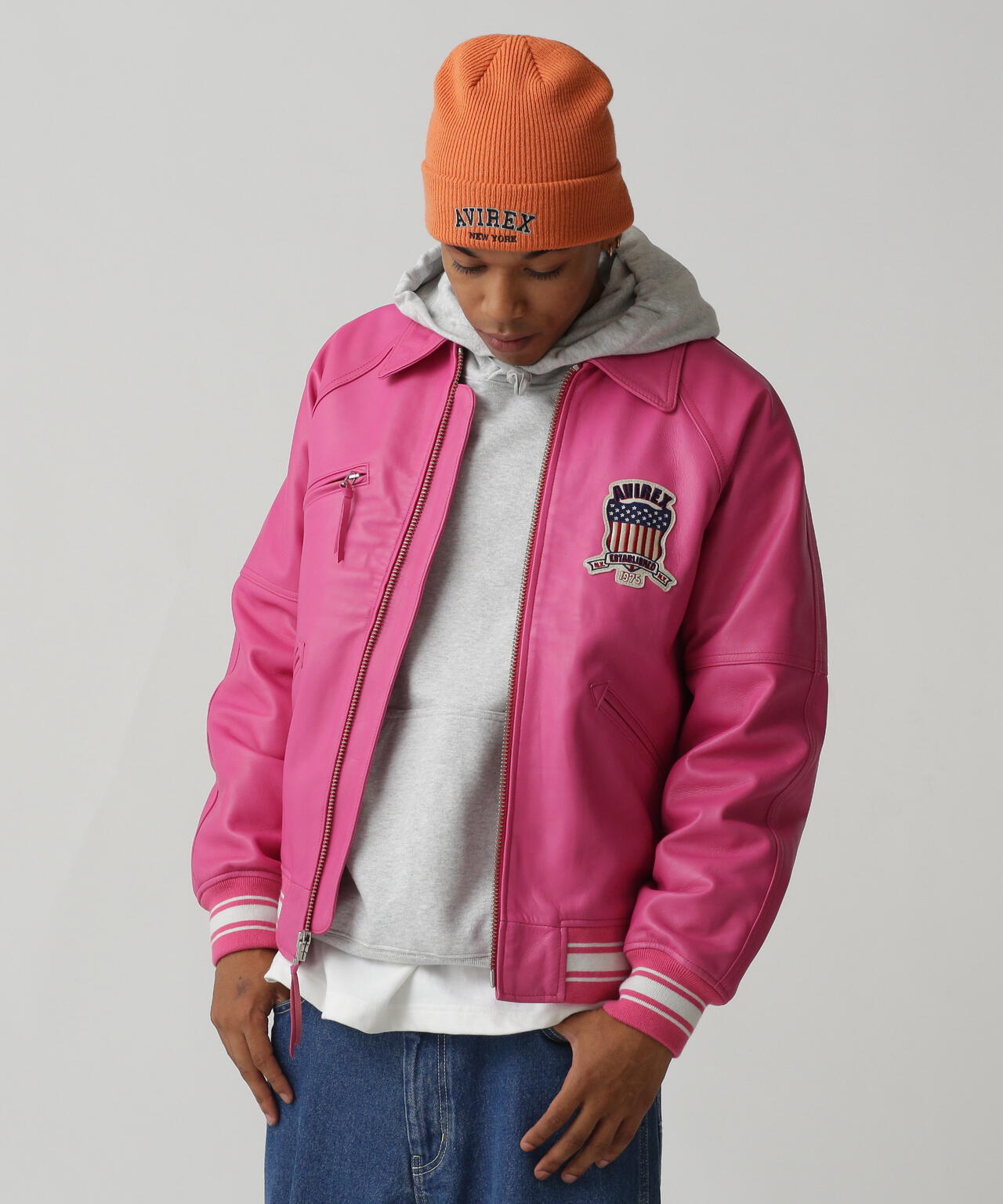 LIGHT SIGNATURE VARSITY JACKET/ライト シグネチャー バーシティー ジャケット