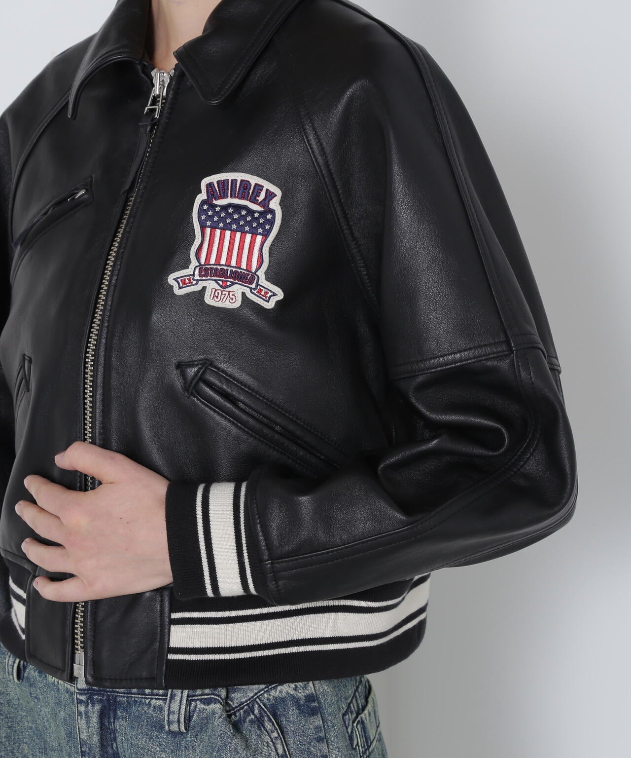 《直営店限定》LIGHT SIGNATURE VARSITY JACKET/ライトシグネチャー バーシティージャケット