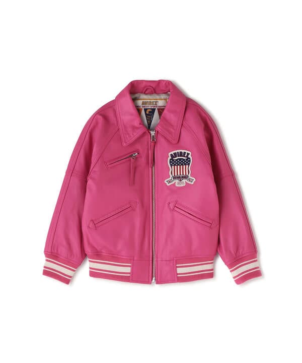 《KID'S》LIGHT SIGNATURE VARSITY JACKET/ライト シグネチャー バーシティー ジャケット