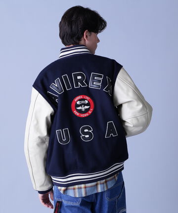 SUGNATUR VARSITY JACKET / シグネチャー バーシティ ジャケット / AVIREX / アヴィレックス