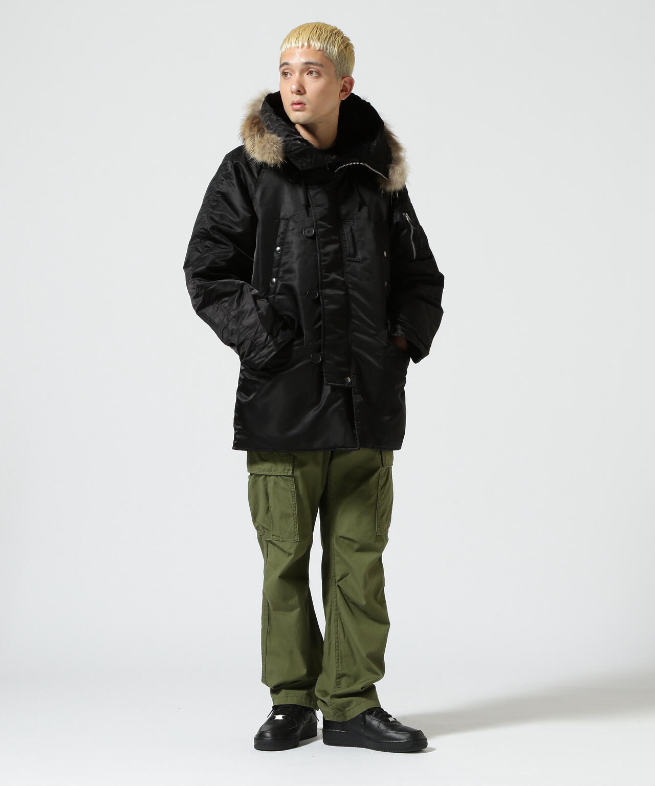 Ｎ－３Ｂ ＣＯＭＭＥＲＣＩＡＬ（ＲＥＡＬ ＦＵＲ） | AVIREX ( アヴィレックス ) | US ONLINE STORE（US  オンラインストア）