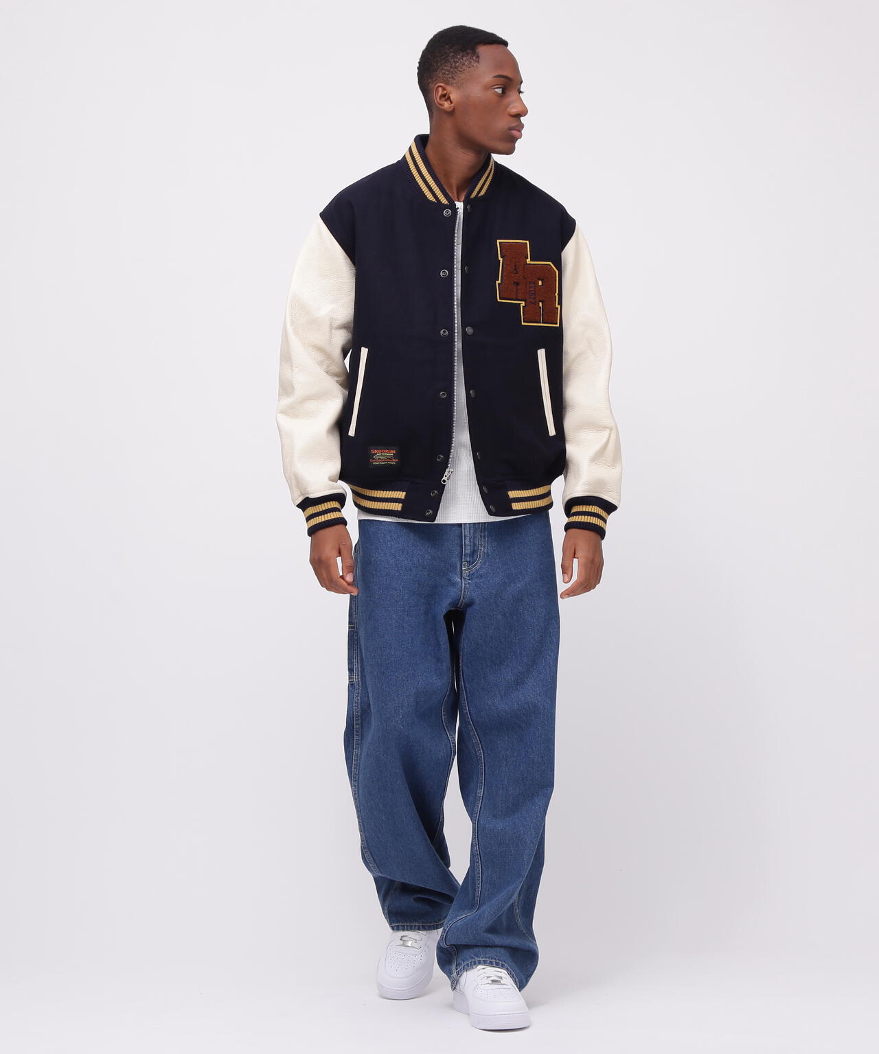 WEB&DEPOT限定》SKOOKUM VARSITY JACKET/スクーカム ヴァーシティ ジャケット | AVIREX ( アヴィレックス )  | US ONLINE STORE（US オンラインストア）