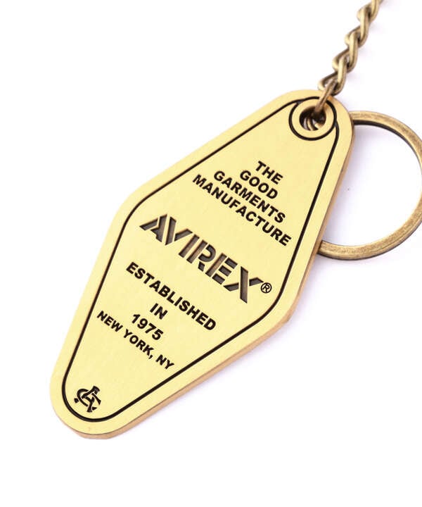 AVIREX KEY HOLDER "METAL" / アヴィレックス キーホルダー "メタル"